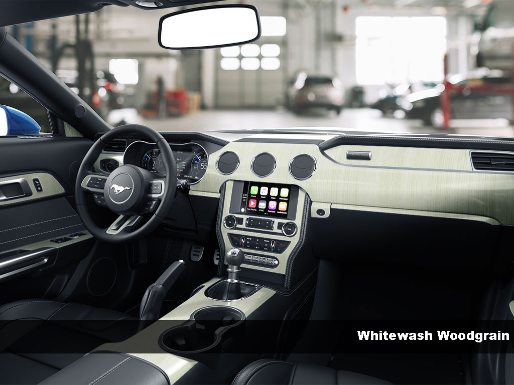 Hyundai Sonata 2011-2014 Whitewash Wood Dash Kit Finish