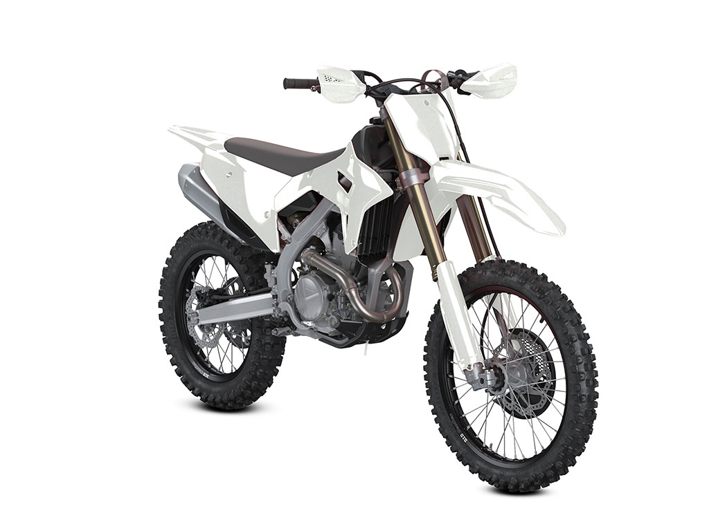 3M 2080 Satin White Dirt Bike Wraps