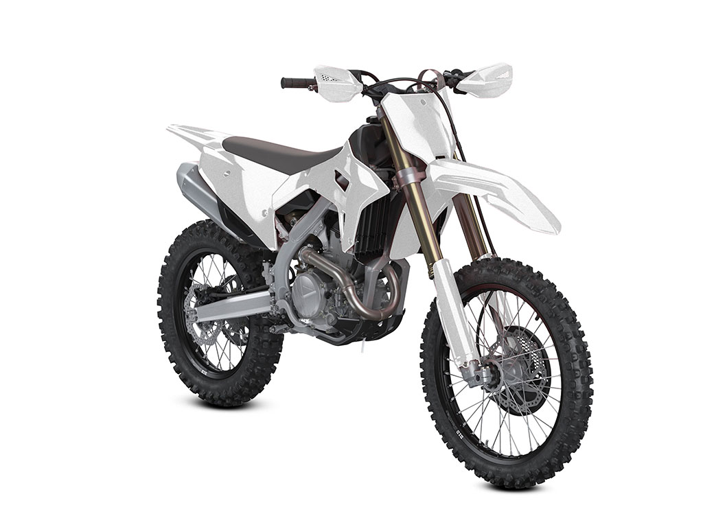 3M 2080 Gloss White Aluminum Dirt Bike Wraps