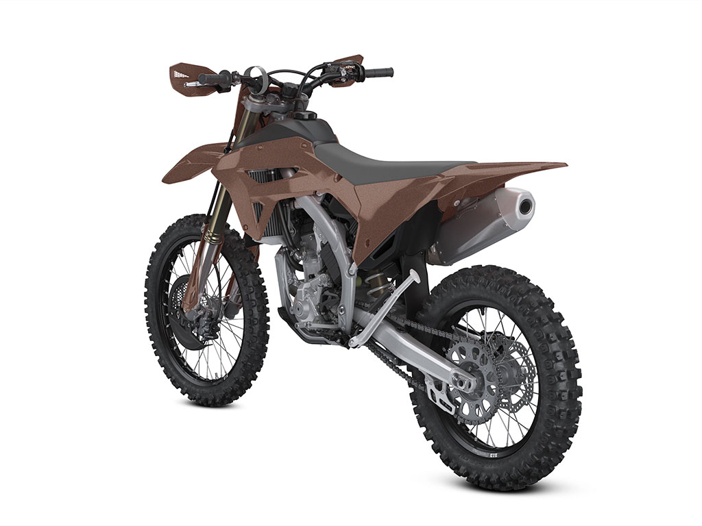 3M 2080 Matte Brown Metallic Dirt Bike Vinyl Wraps