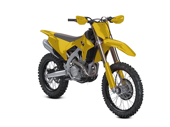 3M 2080 Satin Bitter Yellow Dirt Bike Wraps