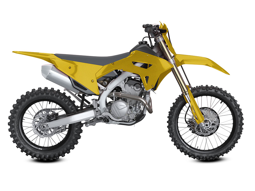 3M 2080 Satin Bitter Yellow Do-It-Yourself Dirt Bike Wraps