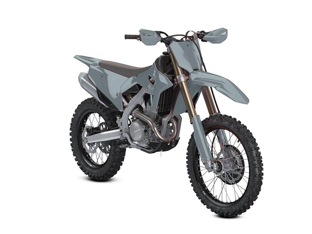 3M 2080 Satin Battleship Gray Dirt Bike Wraps