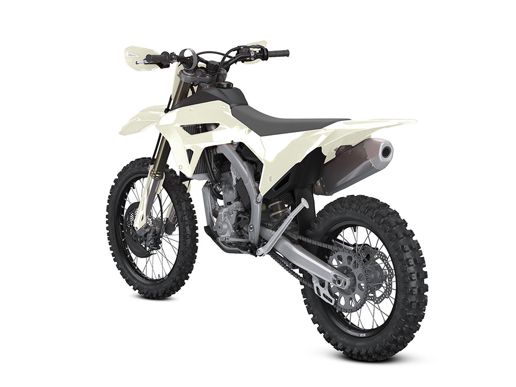 3M 2080 Satin Pearl White Dirt Bike Vinyl Wraps