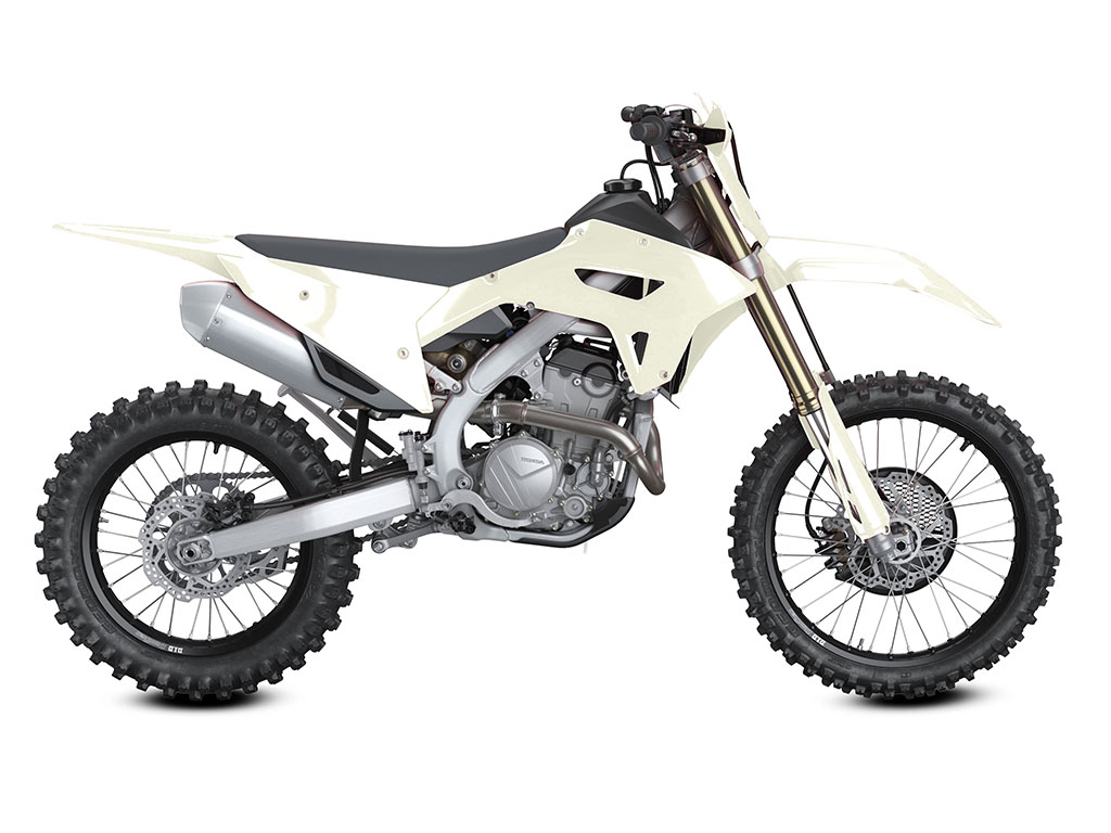 3M 2080 Satin Pearl White Do-It-Yourself Dirt Bike Wraps