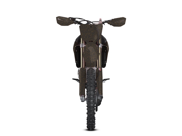 3M 2080 Satin Gold Dust Black DIY Dirt Bike Wraps