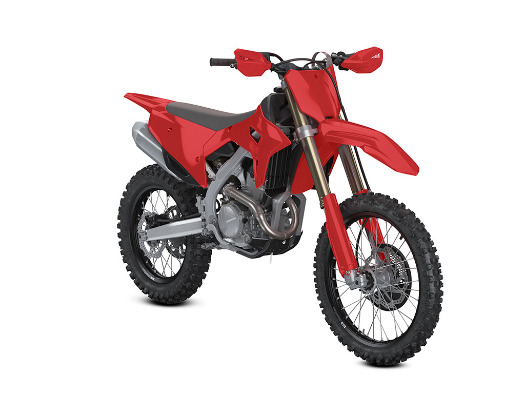 3M 2080 Satin Vampire Red Dirt Bike Wraps