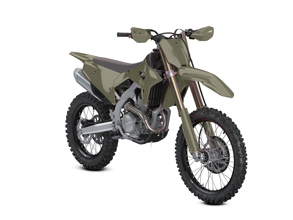 Avery Dennison SW900 Matte Khaki Green Dirt Bike Wraps