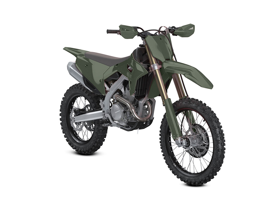 Avery Dennison SW900 Matte Olive Green Dirt Bike Wraps