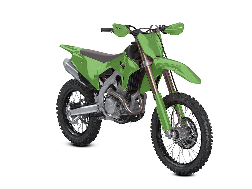 Avery Dennison SW900 Matte Metallic Green Apple Dirt Bike Wraps