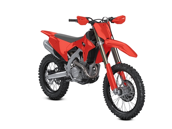 Rwraps 3D Carbon Fiber Red Dirt Bike Wraps