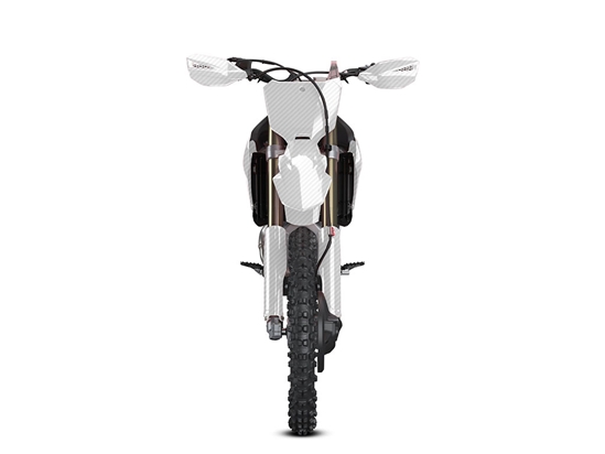 Rwraps 3D Carbon Fiber White DIY Dirt Bike Wraps