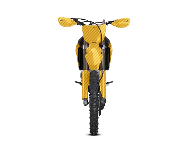 Rwraps 3D Carbon Fiber Yellow DIY Dirt Bike Wraps