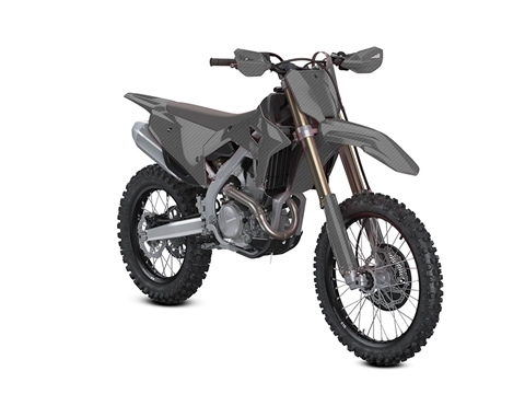 Rwraps™ 4D Carbon Fiber Gray Dirt Bike Wraps