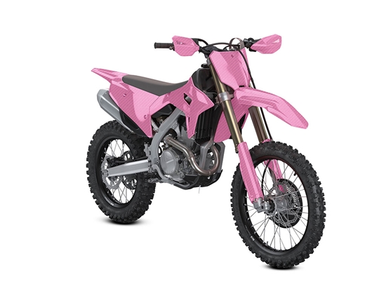 Rwraps 4D Carbon Fiber Pink Dirt Bike Wraps