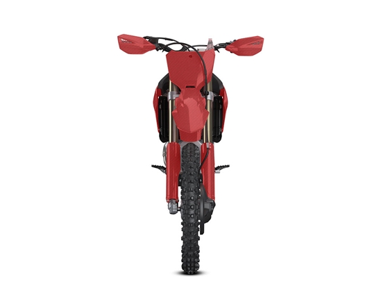 Rwraps 4D Carbon Fiber Red DIY Dirt Bike Wraps