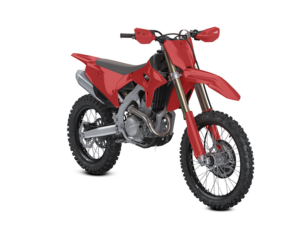 Rwraps 4D Carbon Fiber Red Dirt Bike Wraps