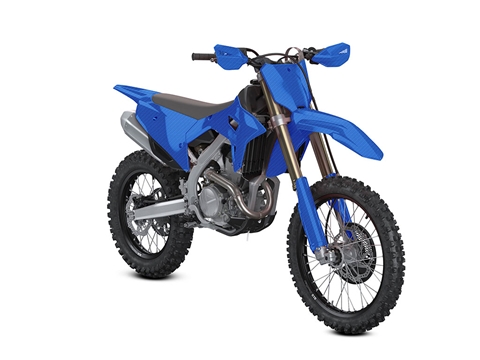 Rwraps™ 5D Carbon Fiber Epoxy Blue Dirt Bike Wraps