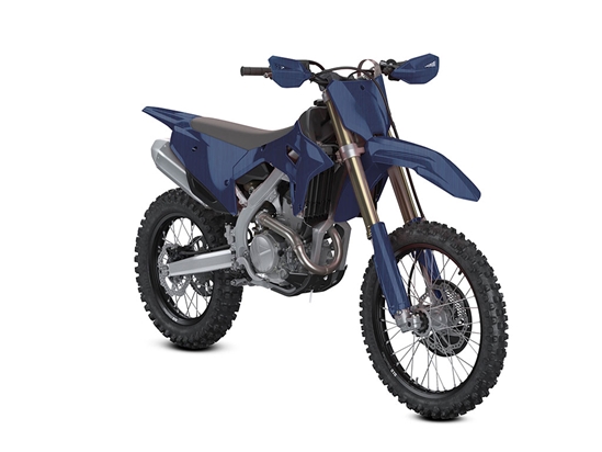 Rwraps Brushed Aluminum Blue Dirt Bike Wraps