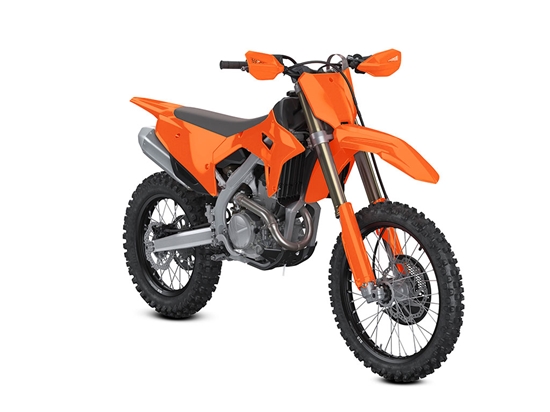 Rwraps Gloss Orange (Fire) Dirt Bike Wraps