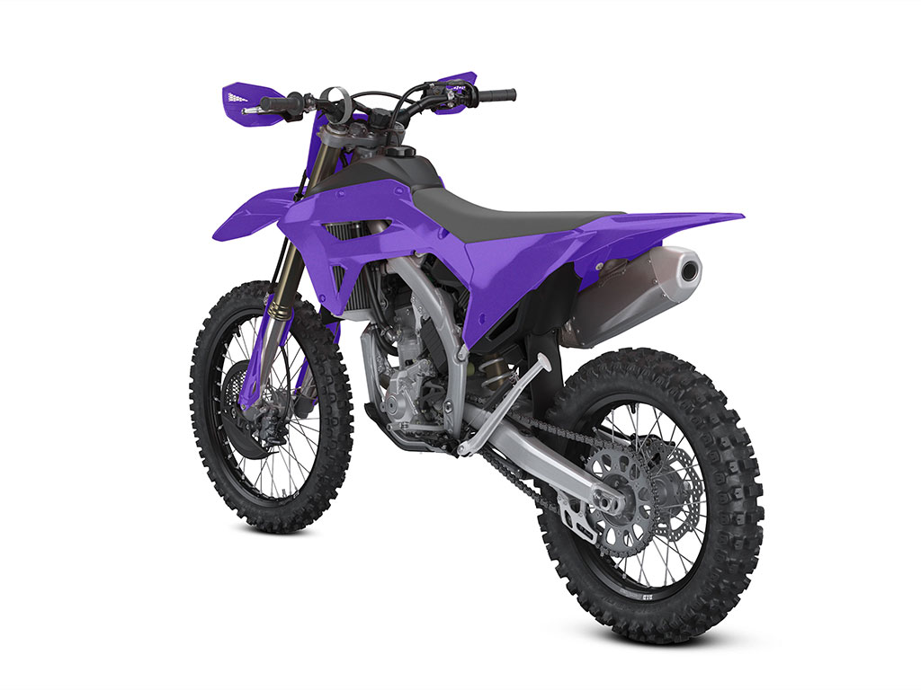 Rwraps Gloss Metallic Dark Purple Dirt Bike Vinyl Wraps