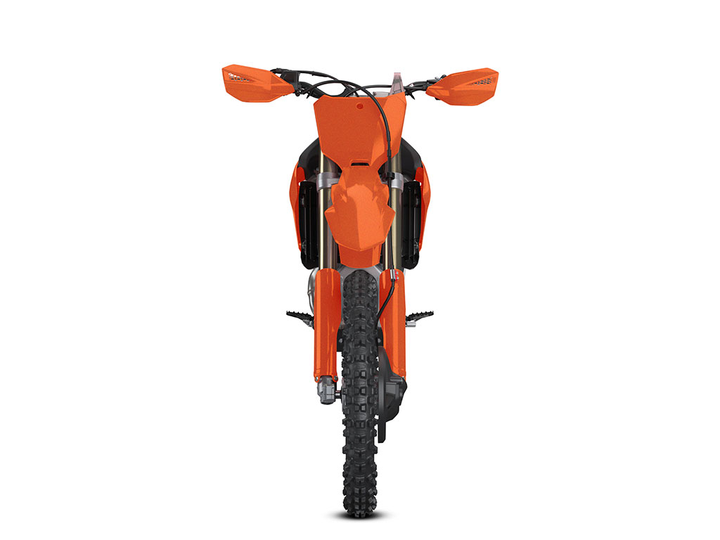 Rwraps Gloss Metallic Fire Orange DIY Dirt Bike Wraps