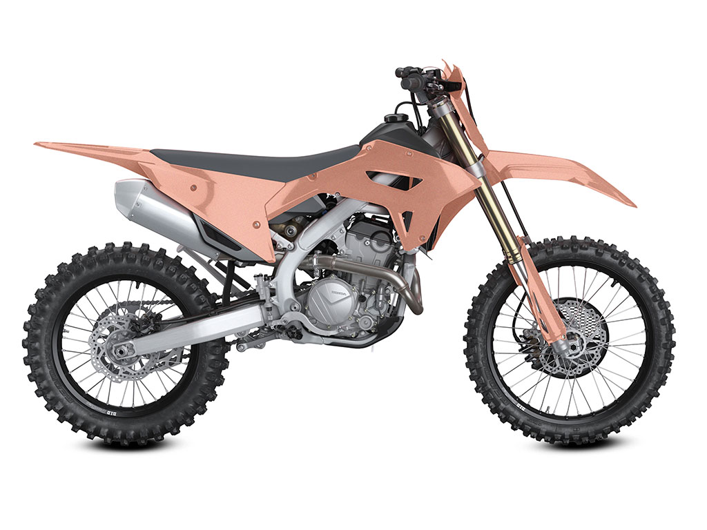 Rwraps Gloss Metallic Rose Gold Do-It-Yourself Dirt Bike Wraps