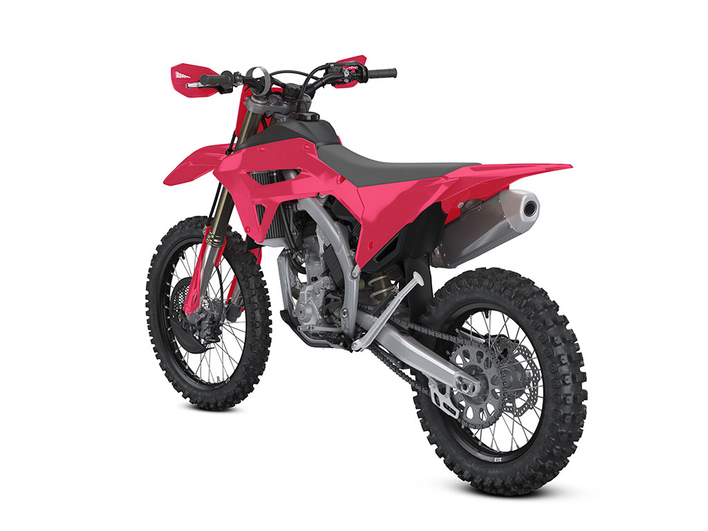 Rwraps Gloss Metallic Rose Red Dirt Bike Vinyl Wraps