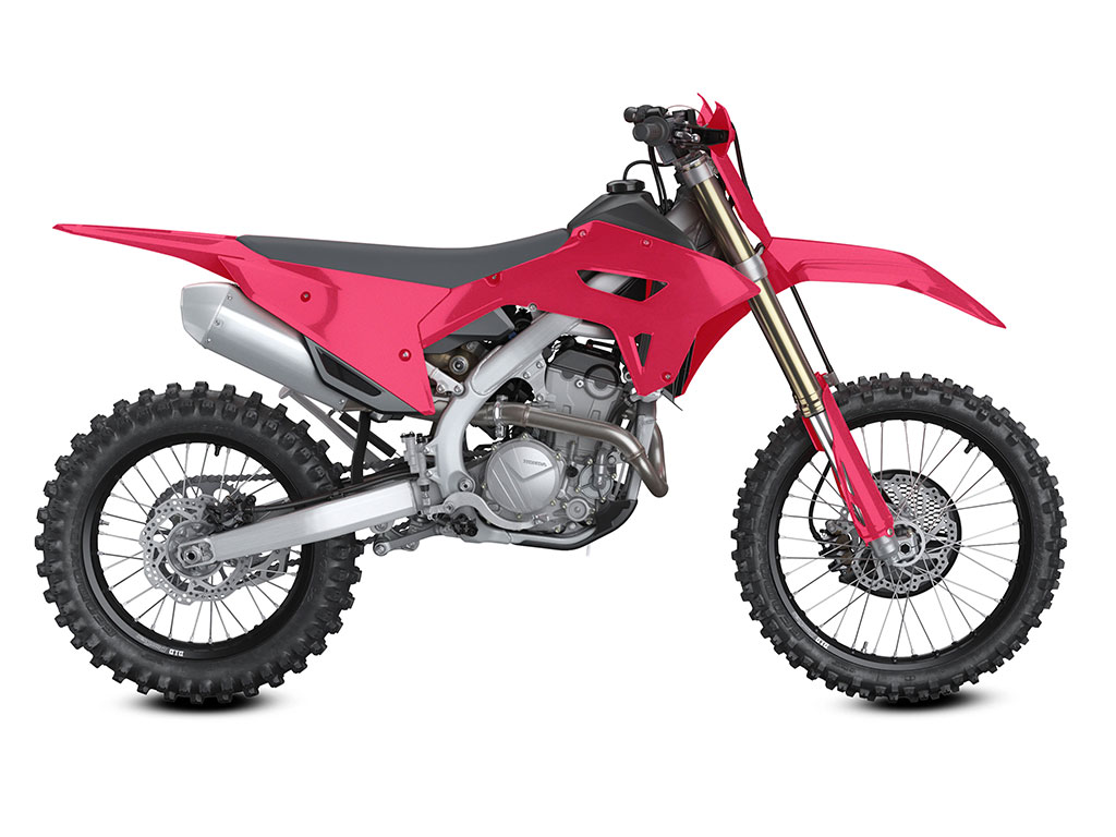 Rwraps Gloss Metallic Rose Red Do-It-Yourself Dirt Bike Wraps