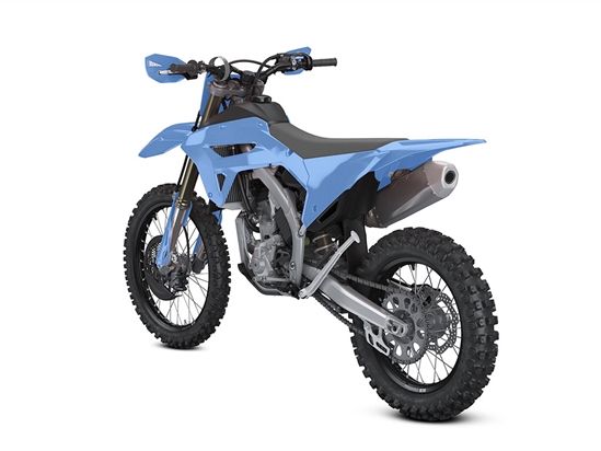 Rwraps Gloss Metallic Sky Blue Dirt Bike Vinyl Wraps