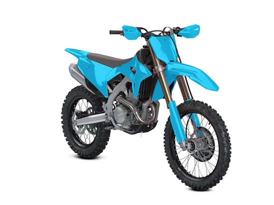 Rwraps Gloss Sky Blue Dirt Bike Wraps