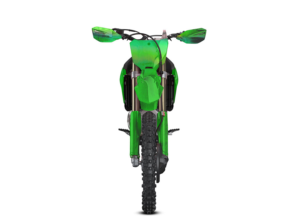 Rwraps Holographic Chrome Green Neochrome DIY Dirt Bike Wraps