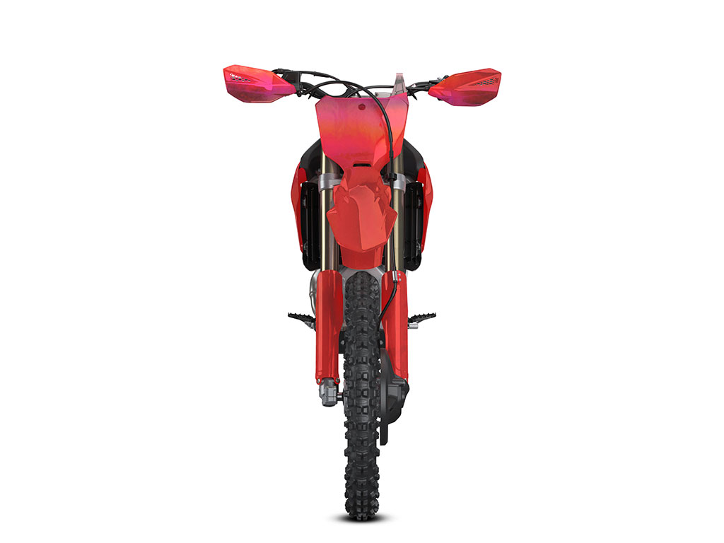 Rwraps Holographic Chrome Red Neochrome DIY Dirt Bike Wraps