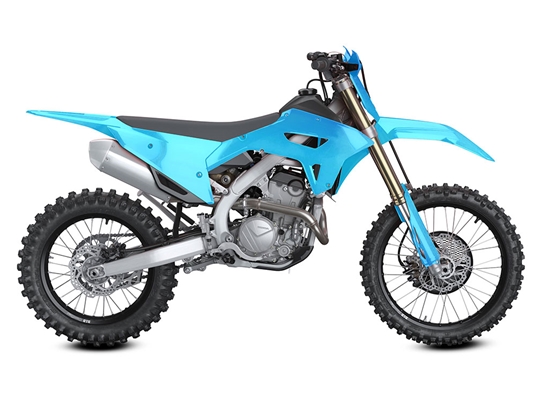 Rwraps Matte Chrome Light Blue Do-It-Yourself Dirt Bike Wraps