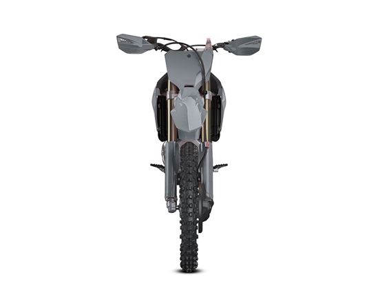 Rwraps Matte Chrome Dark Gray Fog (Metallic) DIY Dirt Bike Wraps