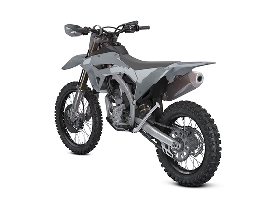 Rwraps Matte Chrome Dark Gray Fog (Metallic) Dirt Bike Vinyl Wraps