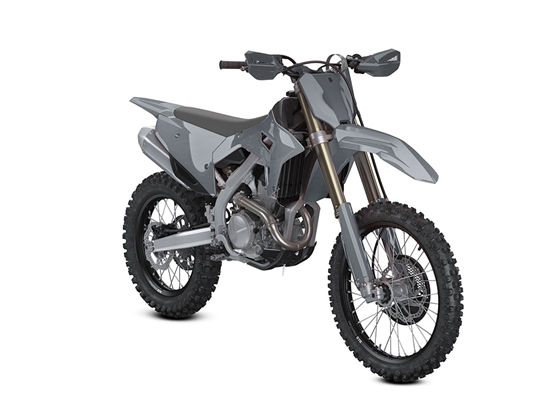 Rwraps Matte Chrome Dark Gray Fog (Metallic) Dirt Bike Wraps