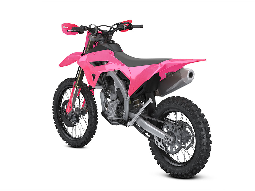 Rwraps Matte Chrome Pink Rose Dirt Bike Vinyl Wraps