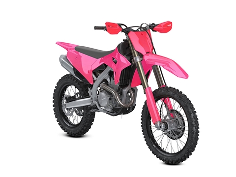 Rwraps™ Matte Chrome Pink Rose Dirt Bike Wraps