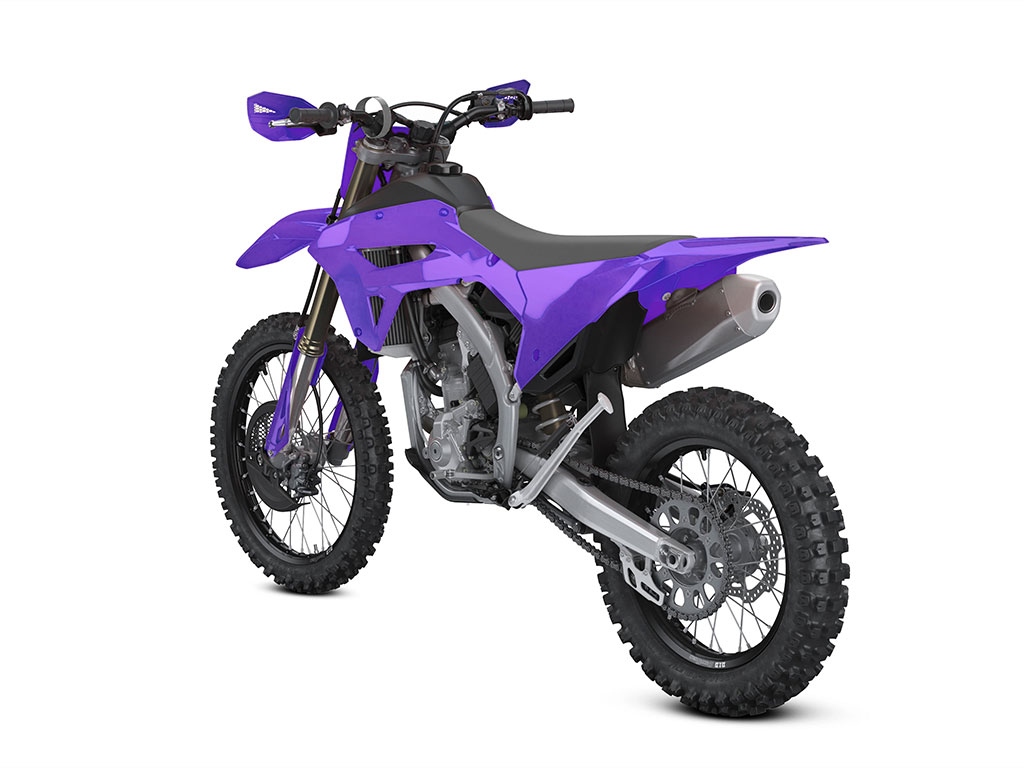 Rwraps Matte Chrome Purple Dirt Bike Vinyl Wraps