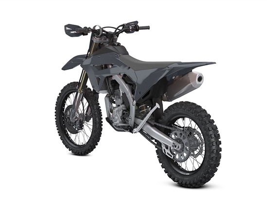 Rwraps Satin Metallic Deep Gray Dirt Bike Vinyl Wraps