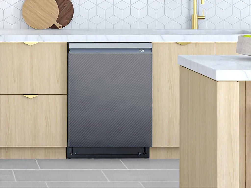 3M™ 2080 Carbon Fiber Anthracite Custom Dishwasher Cover