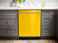 3M™ 2080 Gloss Bright Yellow Vinyl Dishwasher Wrap