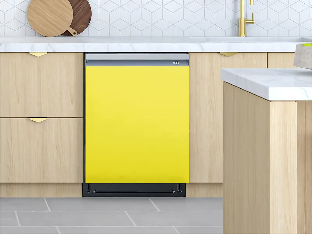 3M™ 2080 Gloss Lucid Yellow Custom Dishwasher Cover