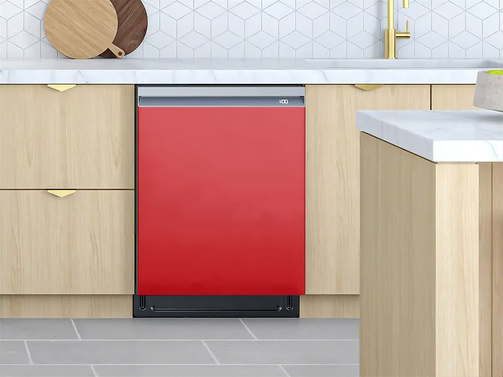 3M™ 2080 Matte Red Custom Dishwasher Cover