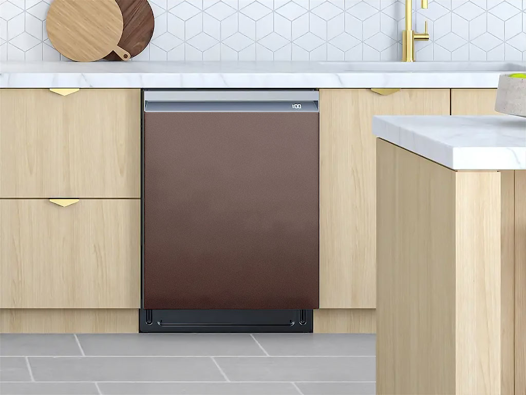 3M™ 2080 Matte Brown Metallic Custom Dishwasher Cover