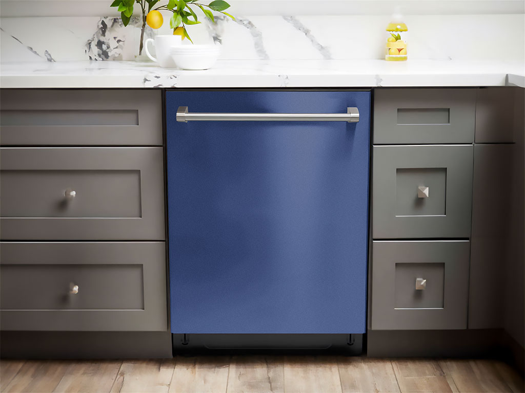 3M™ 2080 Matte Slate Blue Metallic Vinyl Dishwasher Wrap