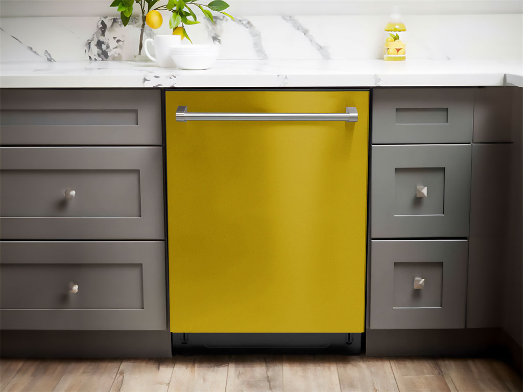 3M™ 2080 Satin Bitter Yellow Vinyl Dishwasher Wrap