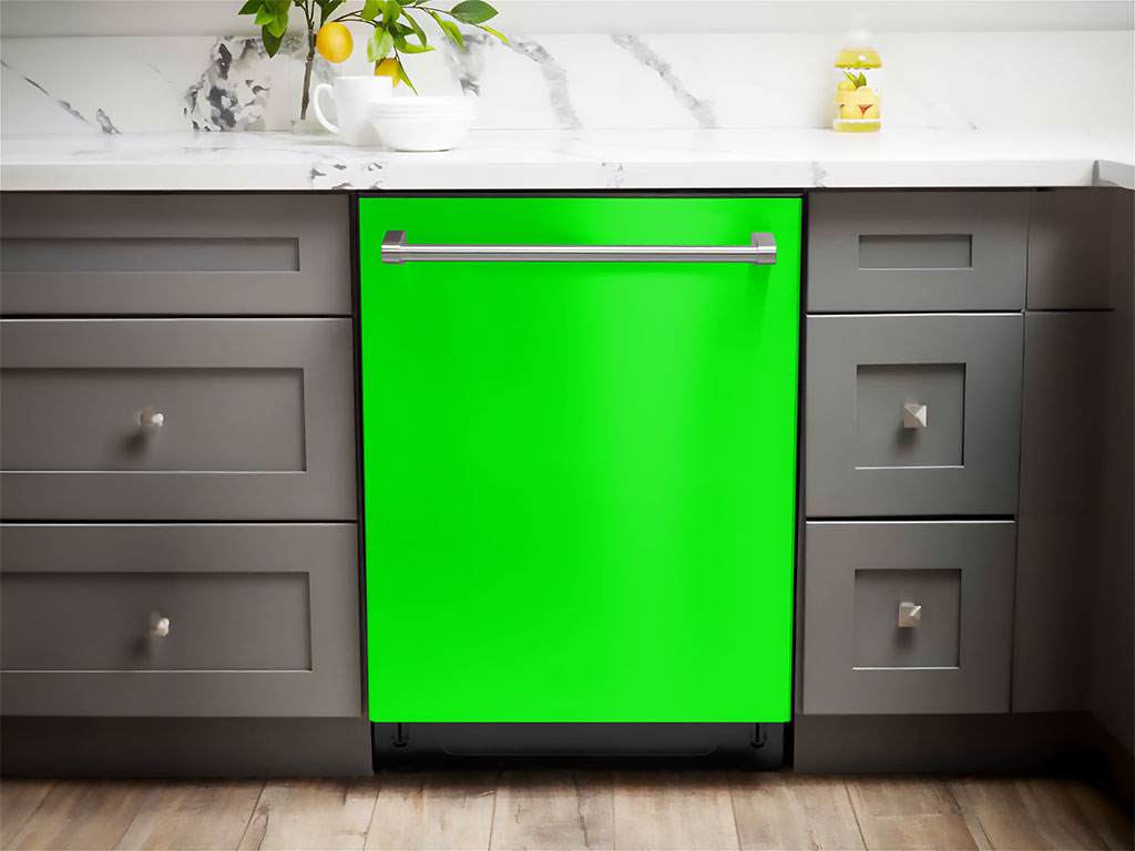 3M™ 1080 Satin Neon Fluorescent Green Dishwasher Wraps