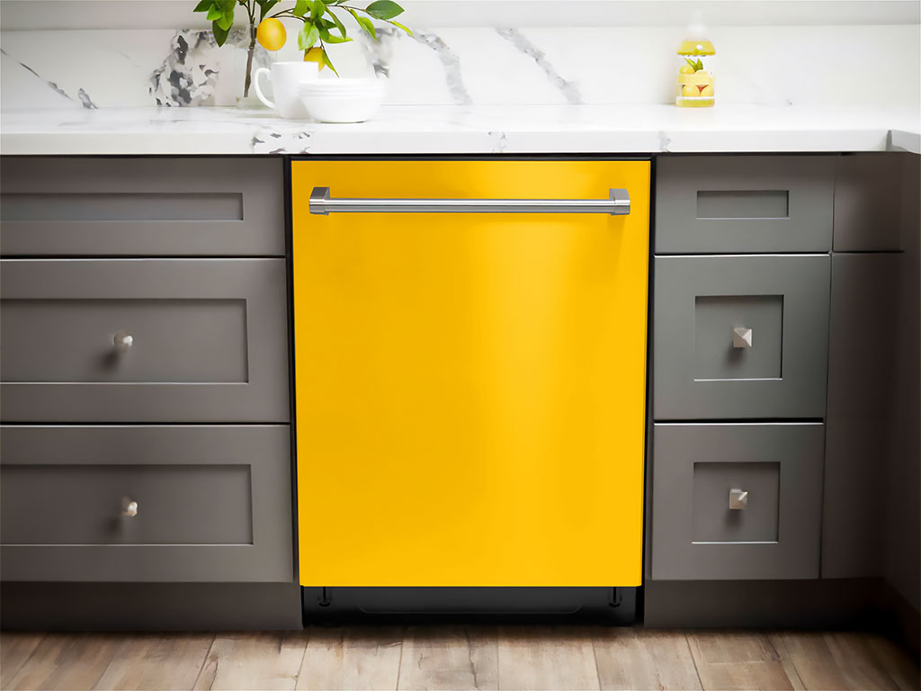 ORACAL® 970RA Gloss Maize Yellow Vinyl Dishwasher Wrap